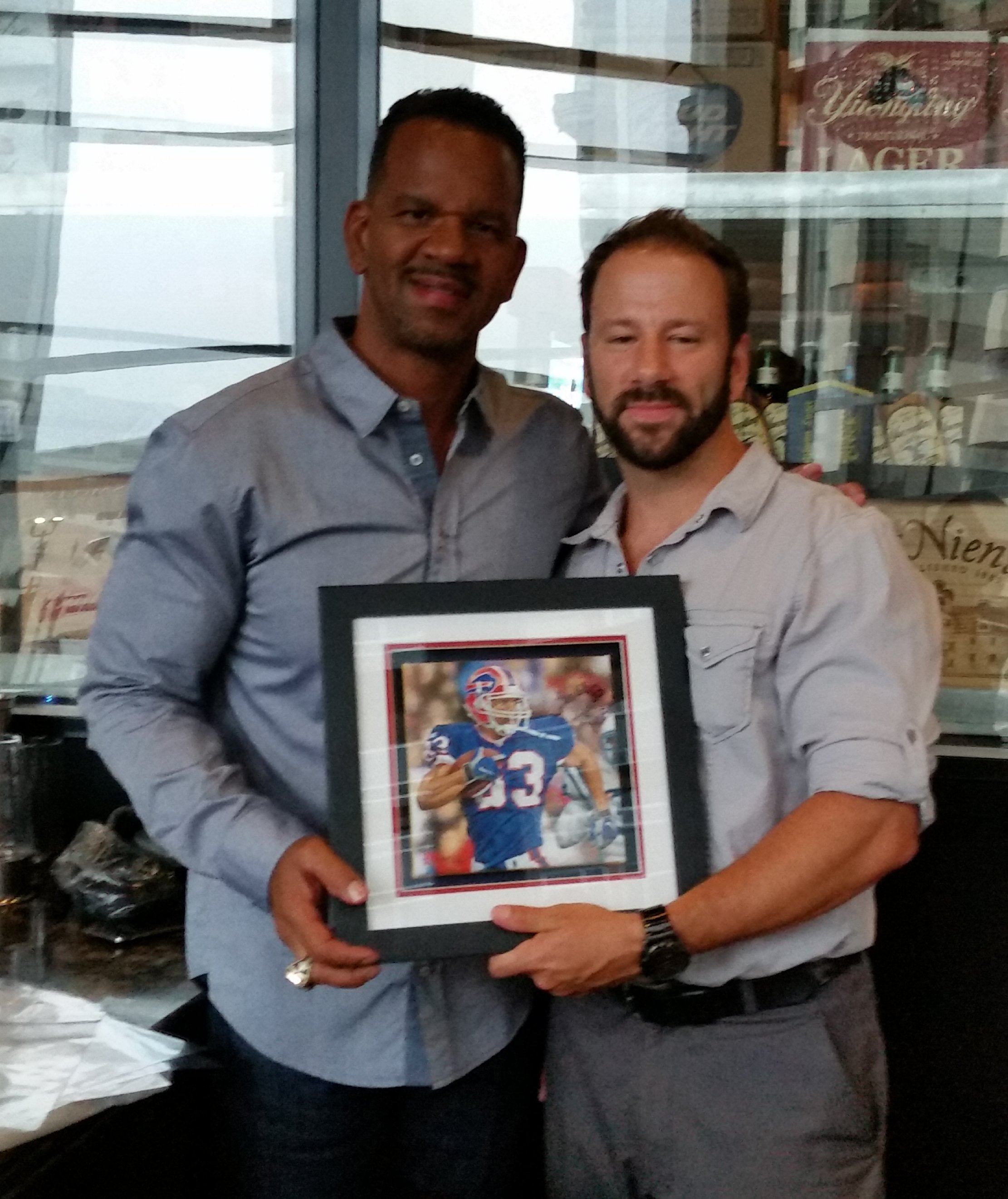 Andre Reed - Autographed — The Art of Robert McFetridge